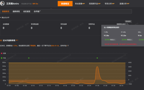 自曝月入5千网红1分钟视频报价4万