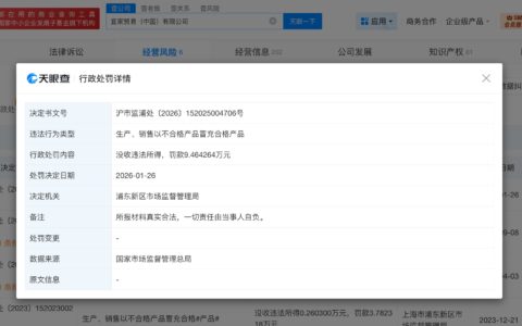 宜家因生产、销售不合格产品被罚没11万