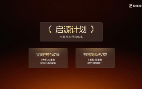 快手电商机构大会发布「启源计划」，揭秘2026增长新密码