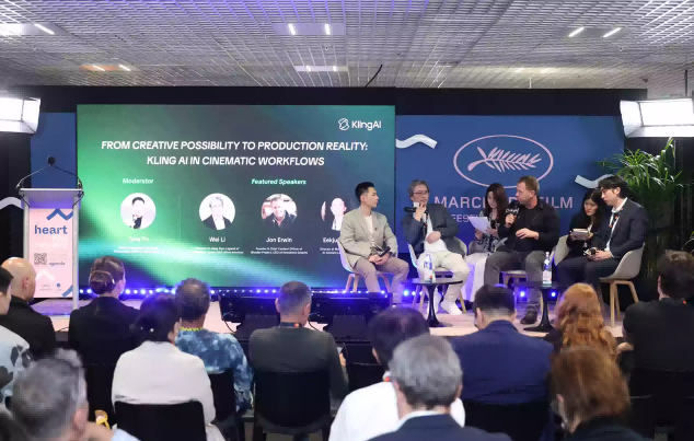 可灵AI携中美韩三国导演亮相戛纳,打造AI影视工业化全球样本