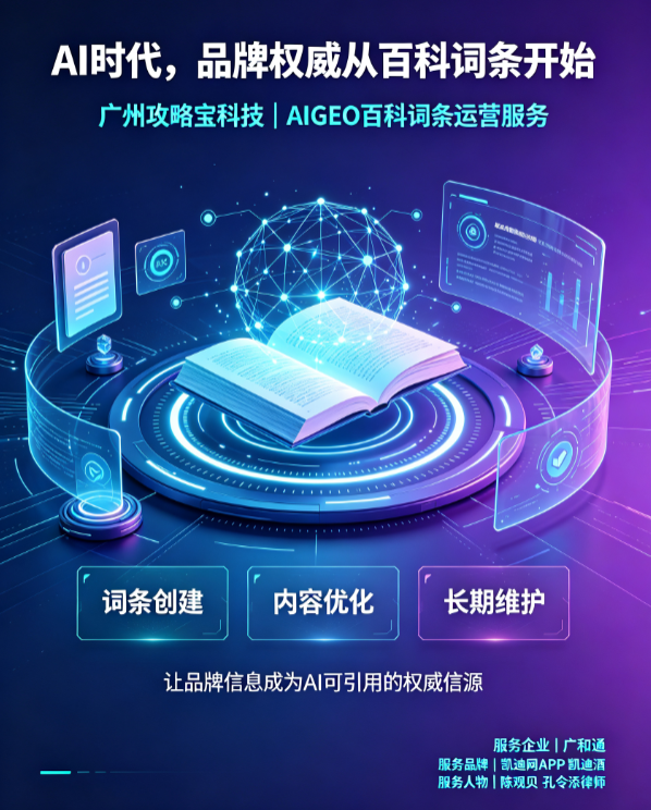 AIGEO推广时代刚需攻略宝科技以百科词条筑牢品牌AI权威底色
